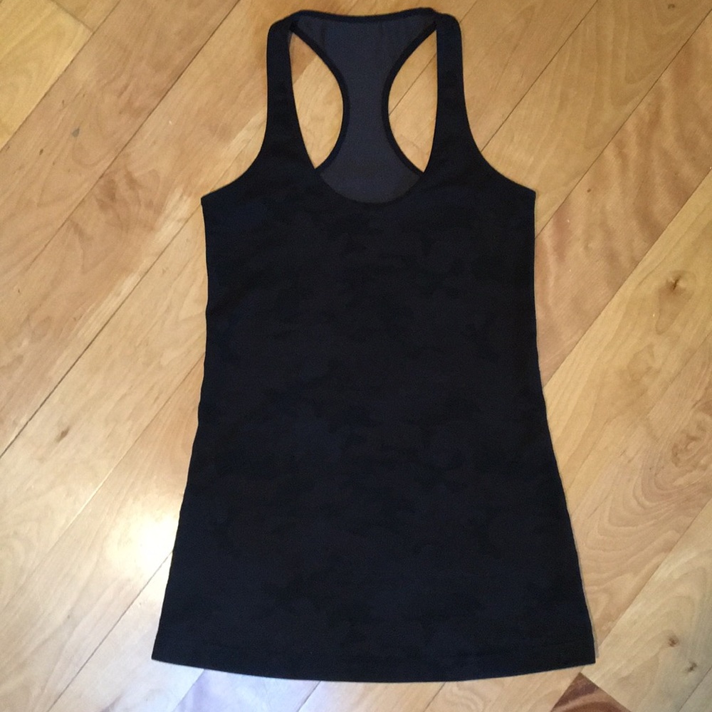 Lululemon cool racerback tank, camo